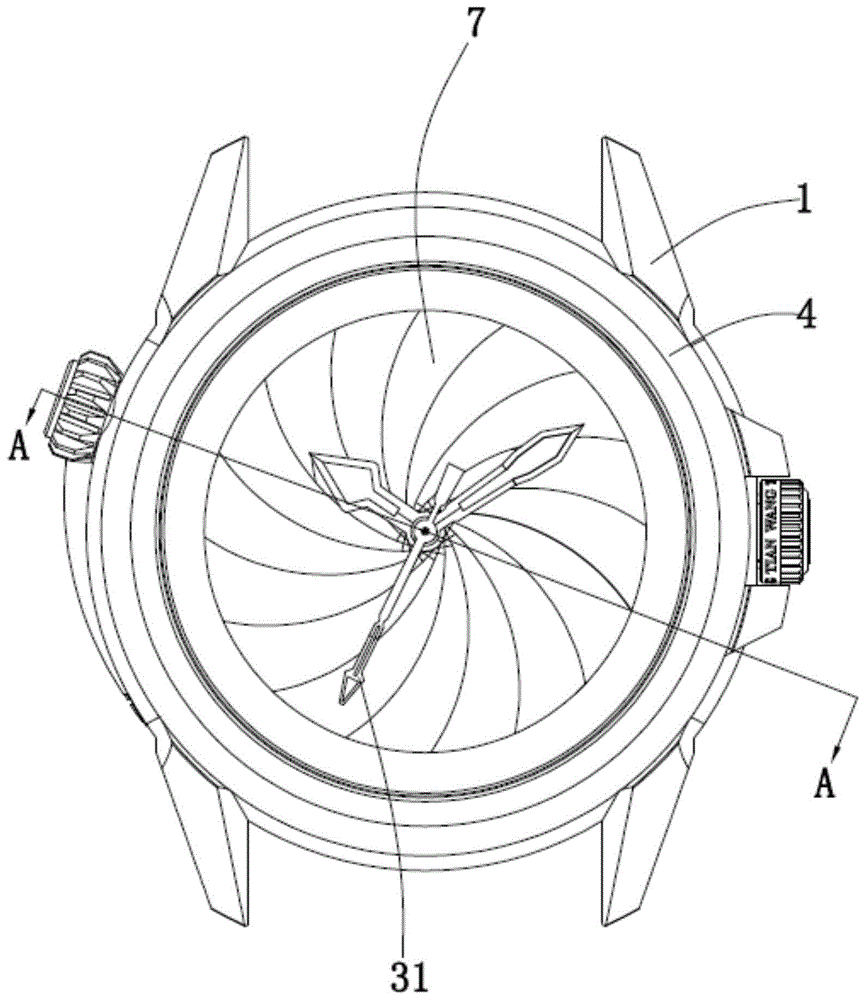 ga110表盘结构图图片