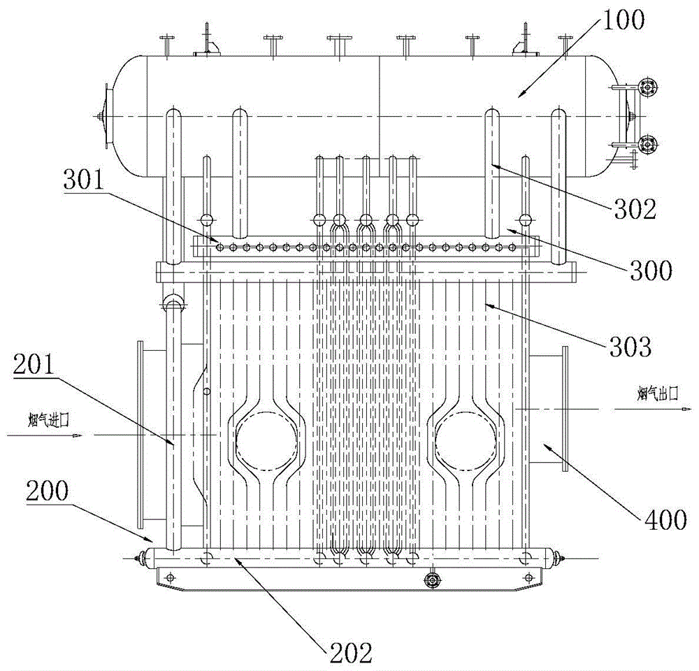 余热锅炉汽包内部结构图片