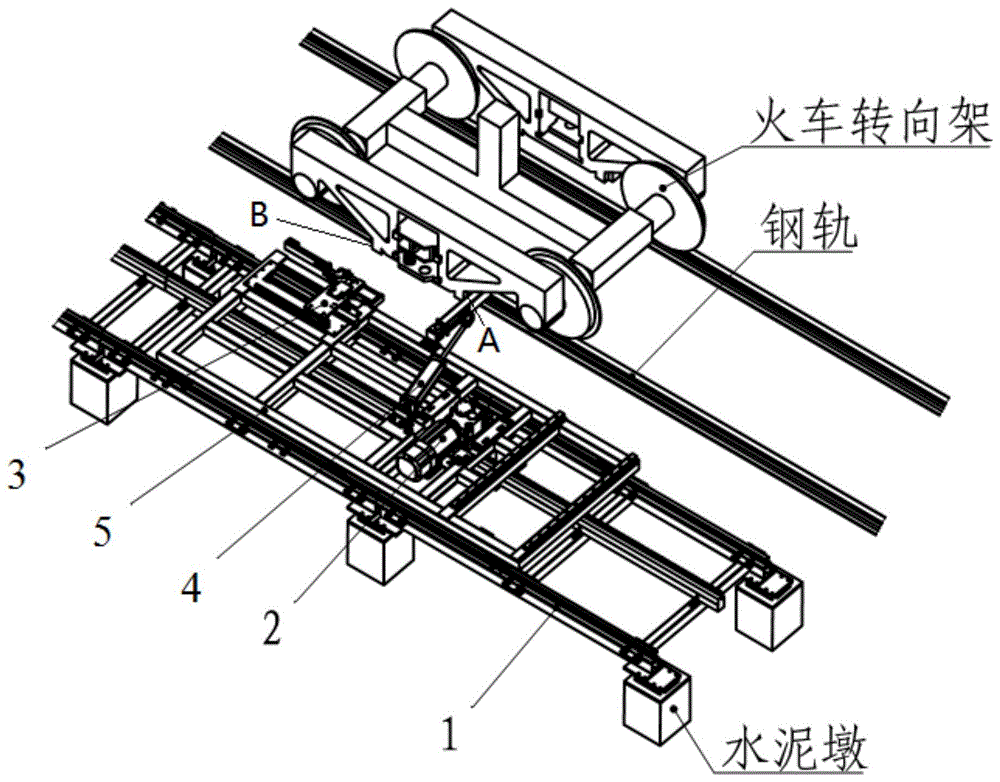 一种铁路驼峰作业摘钩机器人行走系统的制作方法