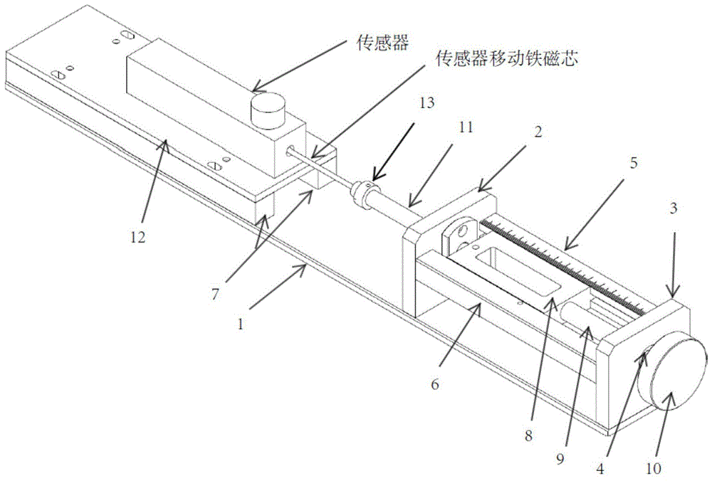 一種汽輪機缸脹位移傳感器校驗裝置的製作方法