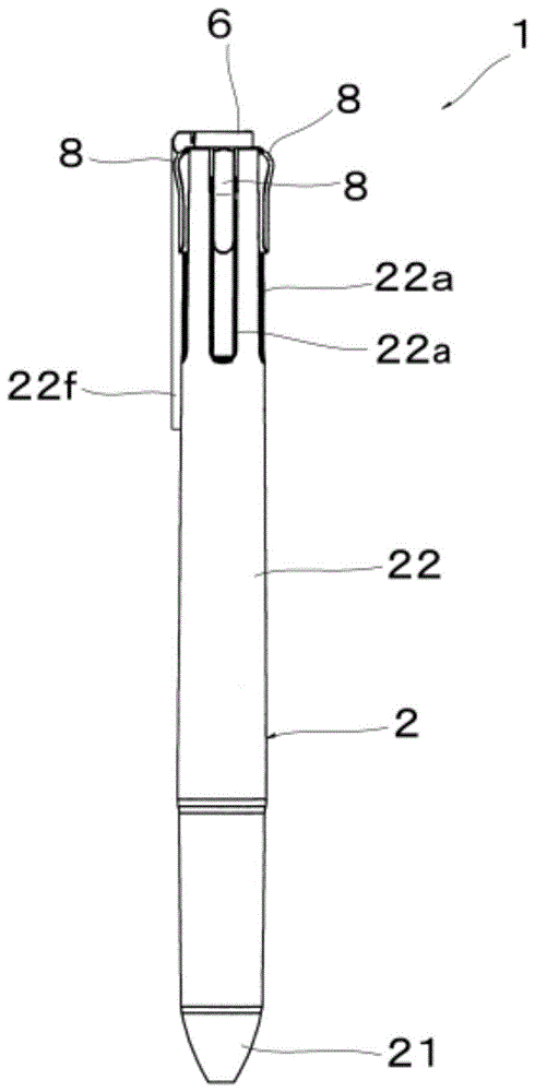 多芯笔具的制作方法