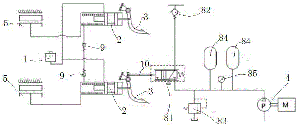 一種拖拉機制動系統及拖拉機的製作方法