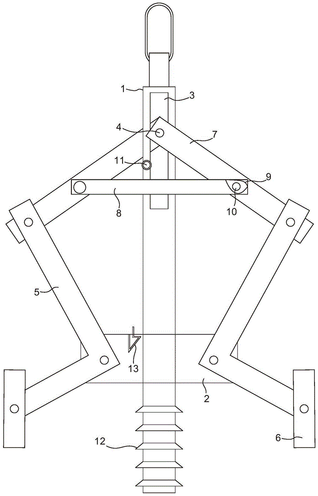 内撑夹具图纸图片