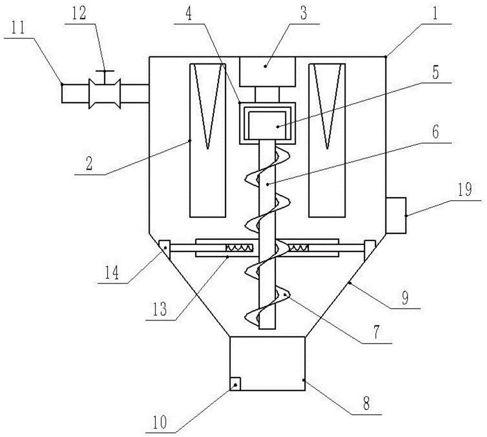 除尘沙克龙制作图纸图片