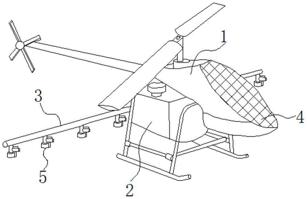 农作物喷药飞机简笔画图片