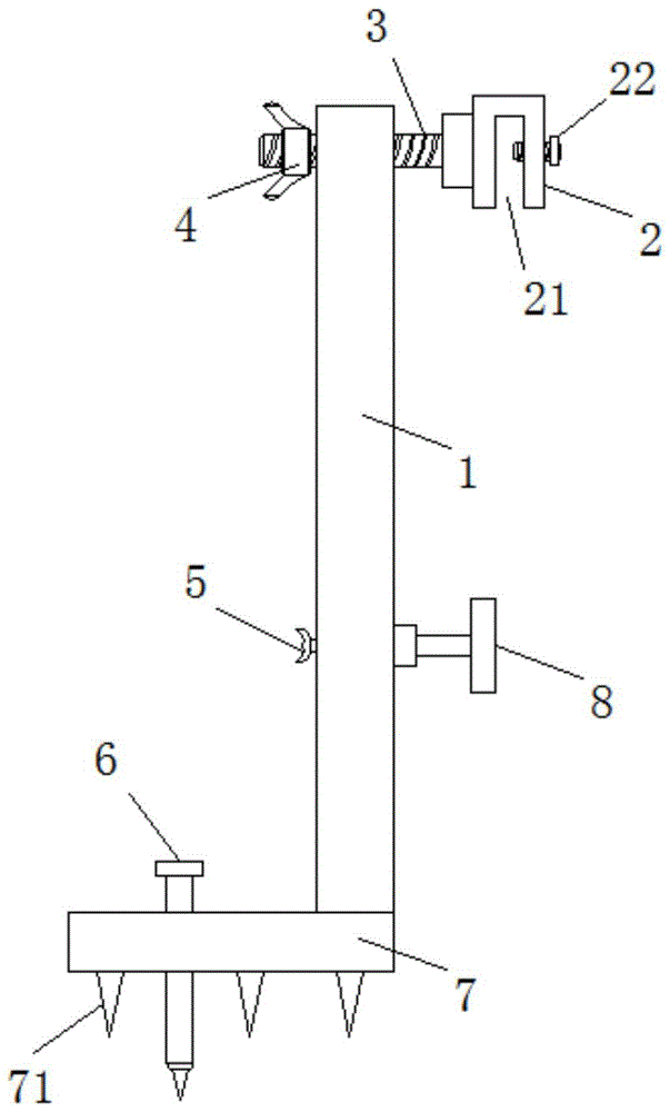 一种模板竖向加固背楞的制作方法 2