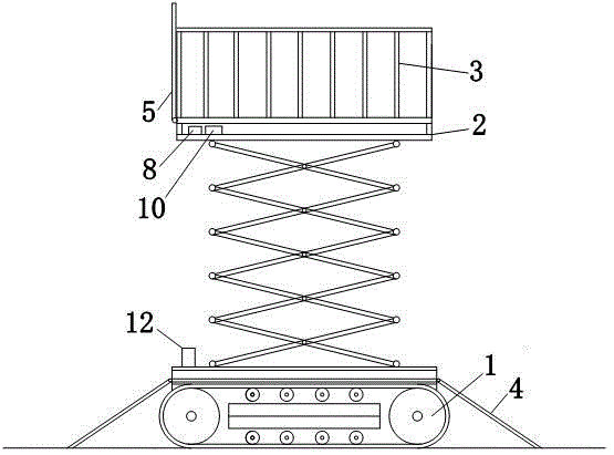 履帶式移動升降平臺的製作方法