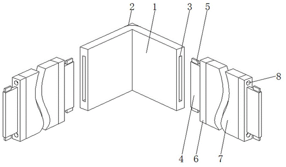 一種建築用轉角板的製作方法