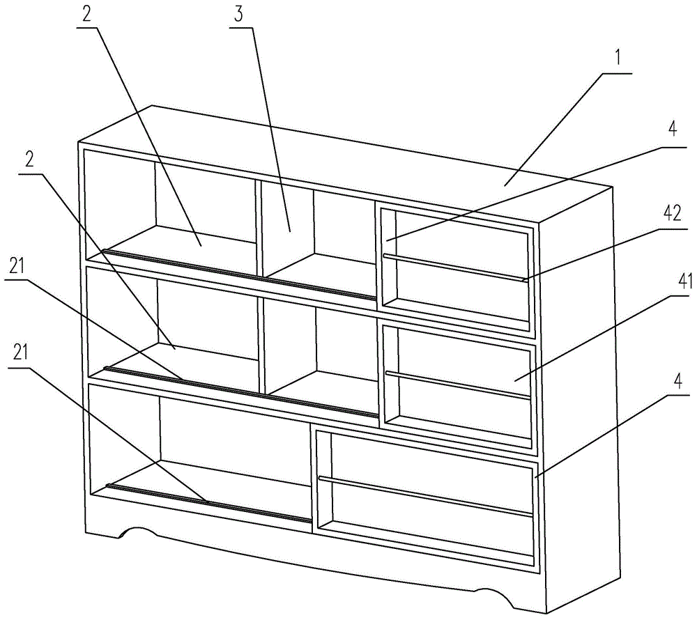 书架的制作方法