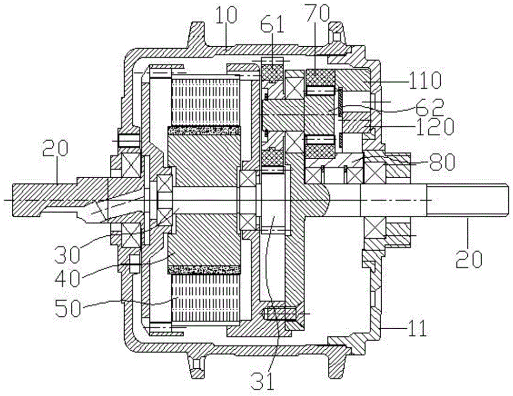 内转子电机结构图图片