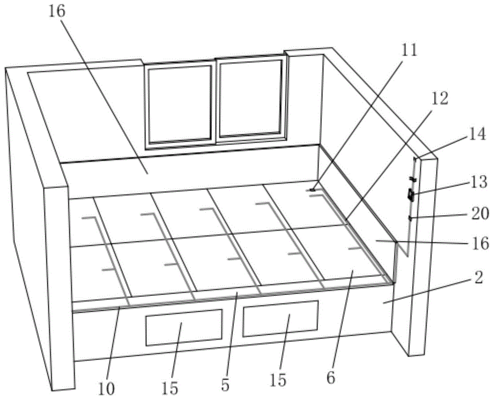 一种发热炕的制作方法