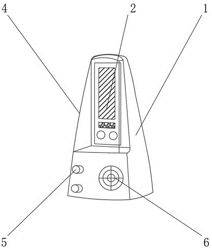 节拍器内部结构详图图片