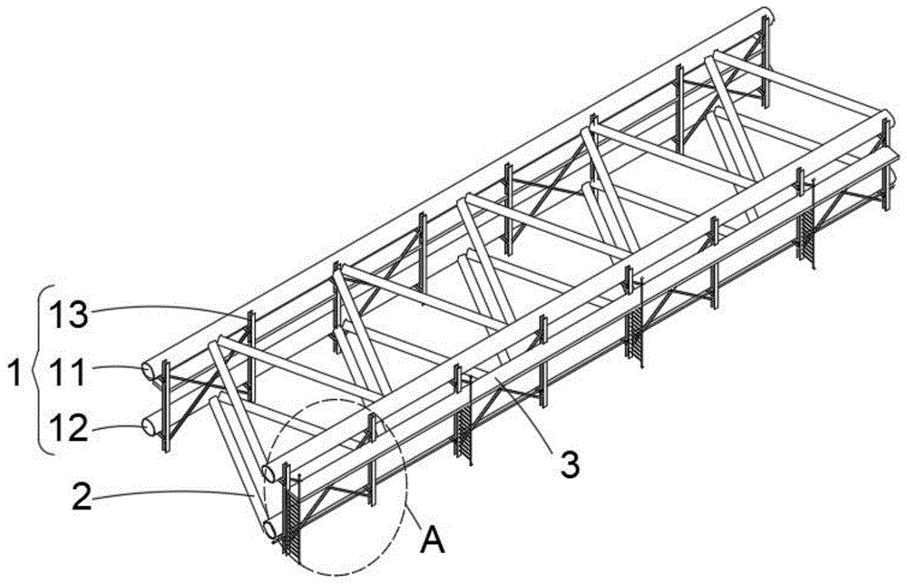 轮胎架子结构平面图图片