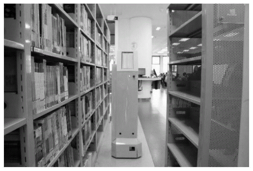 图书馆整理机器人图片