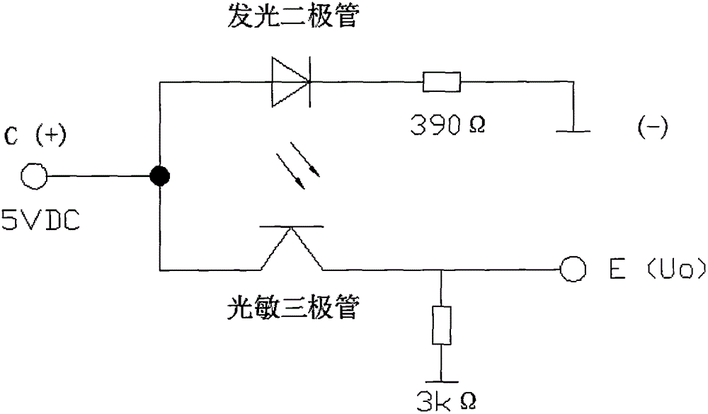 槽型光电传感器原理图图片