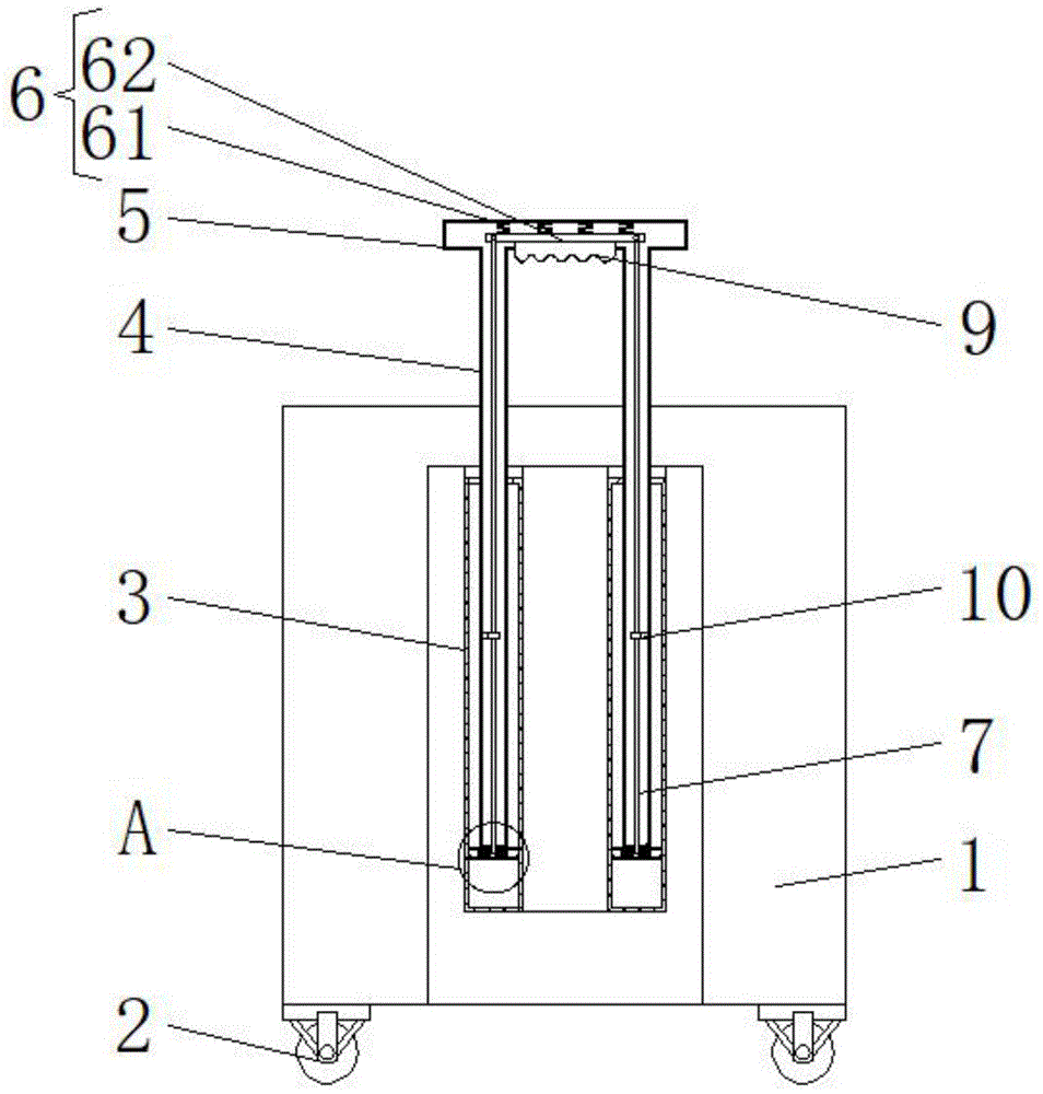 拉杆箱拉杆结构原理图片