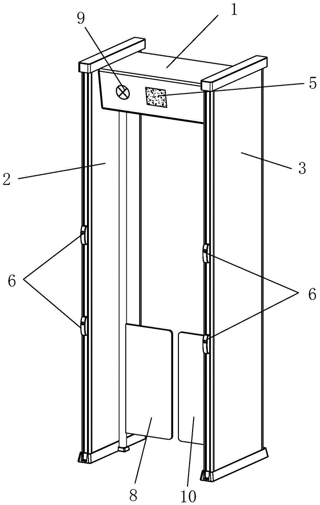 安檢門的製作方法