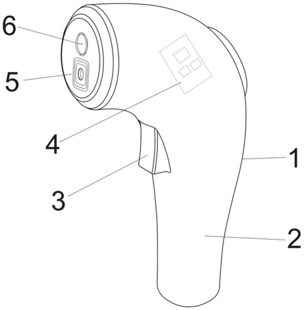 一种扫码额温枪的制作方法