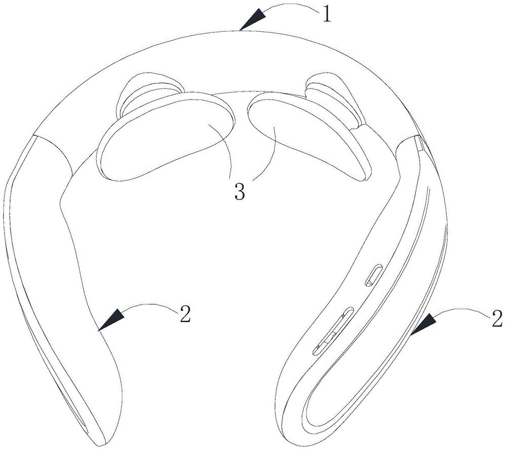 颈部按摩仪的制作方法