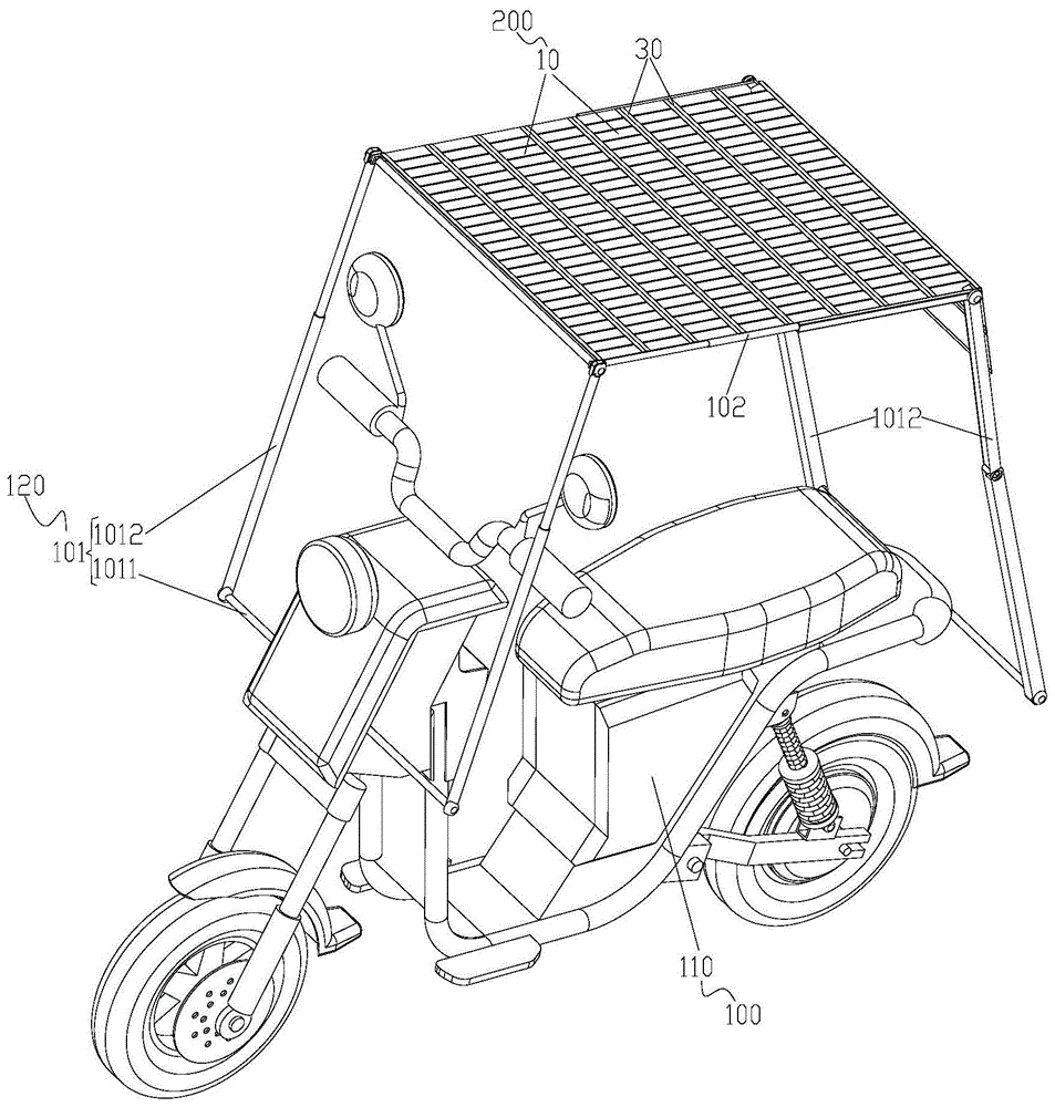 太阳能电动自行车的制作方法