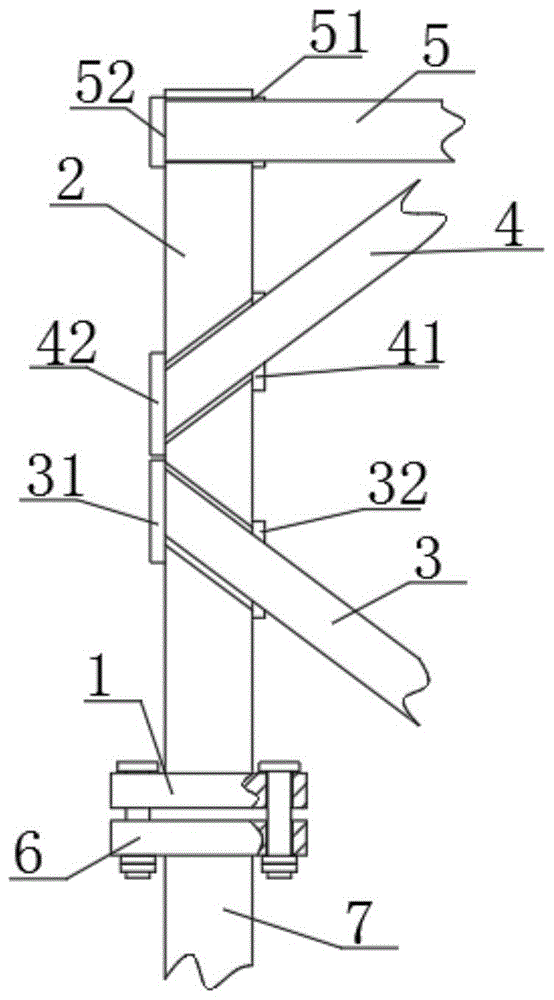 水塔架子焊接设计图图片
