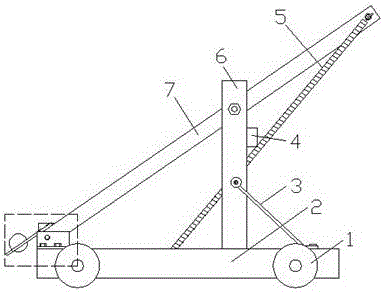 投石车结构图图片