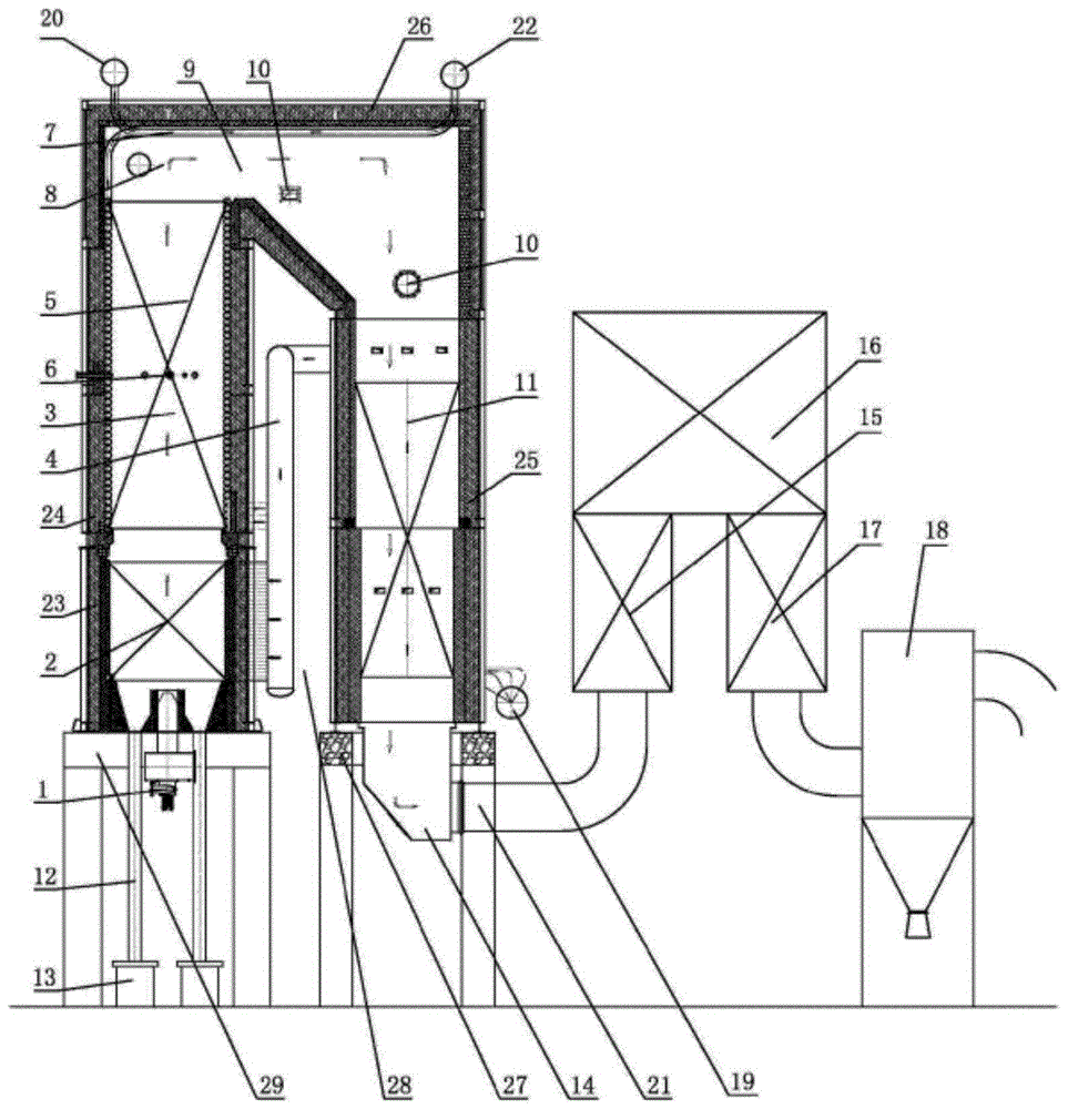 煤粉锅炉示意图图片