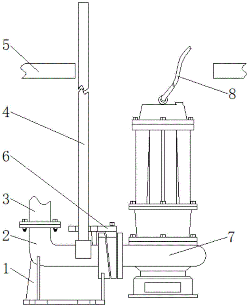 一种潜水电泵自动耦合装置的制作方法