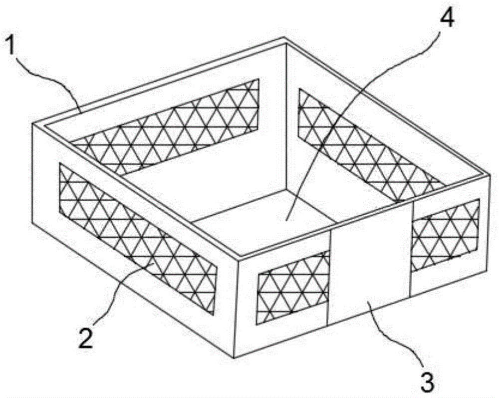 牛圈围栏简笔画图片