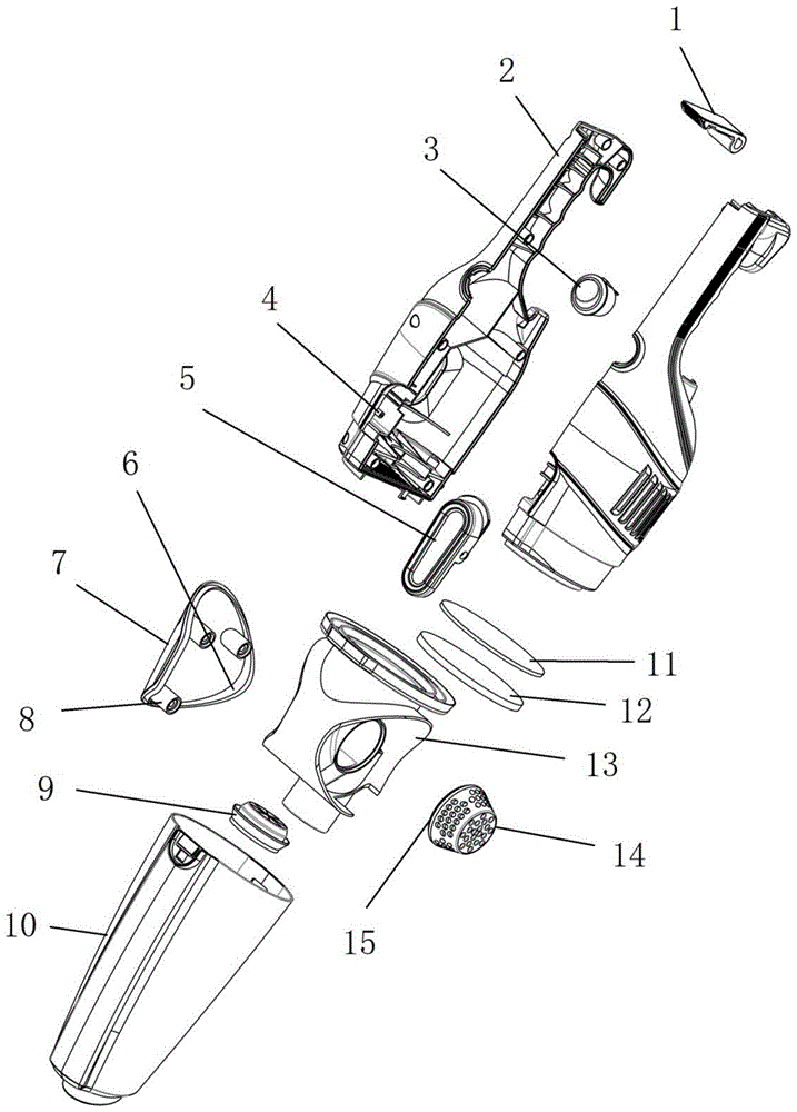 简易吸尘器制作原理图片