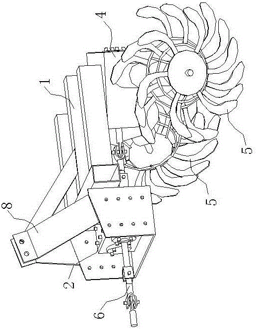 北方藤蔓作物保溫越冬覆土作業機的製作方法