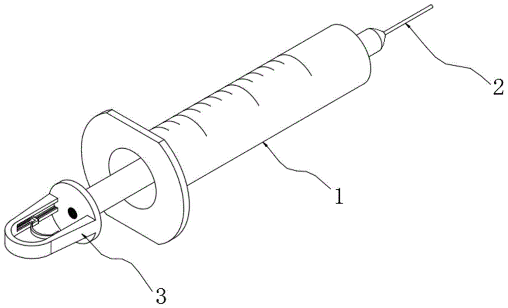 针管注射器设计素描图片