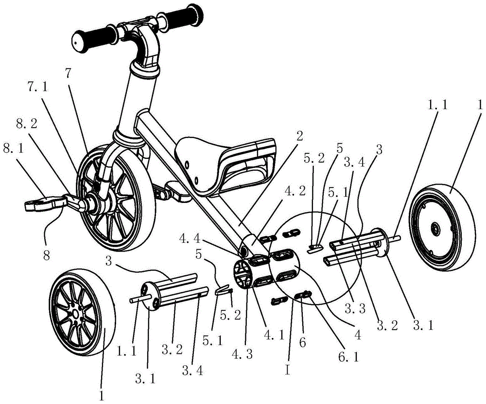 儿童自行车组装流程图图片
