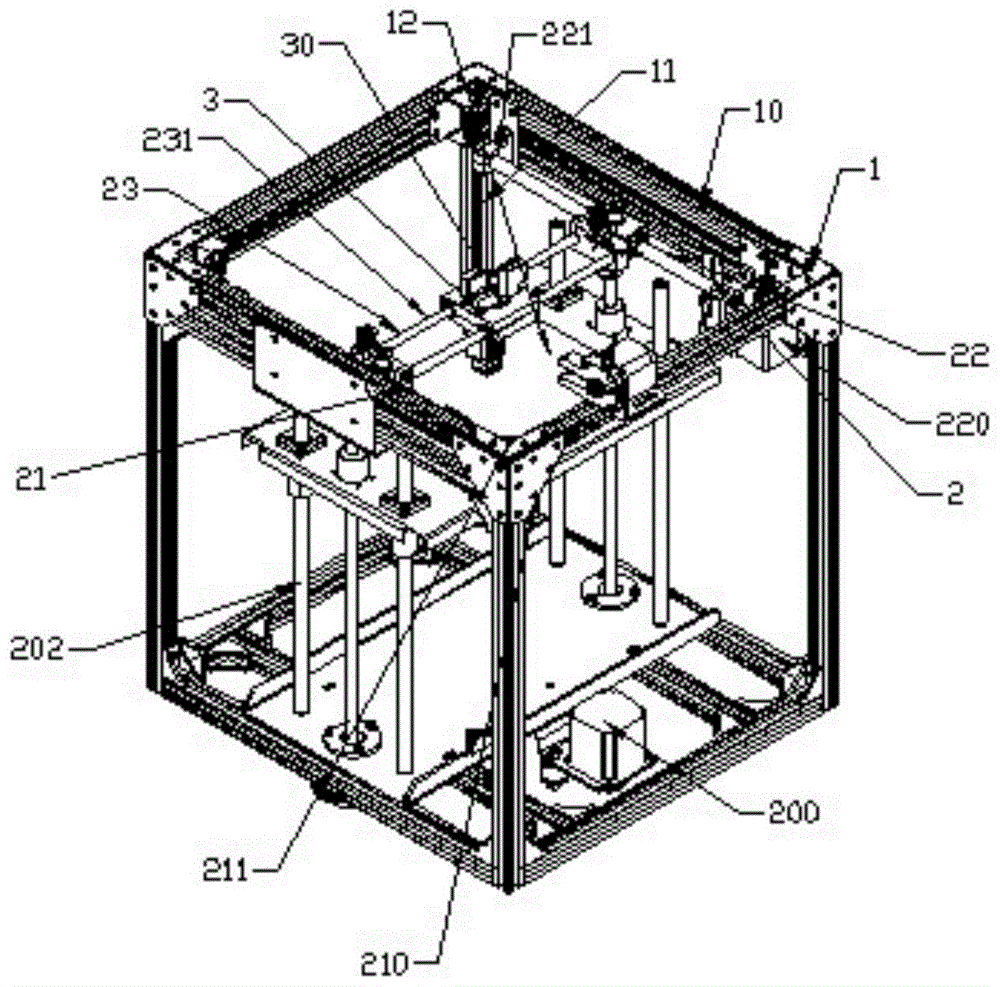 一種應用於全綵3d打印機的傳動裝置的製作方法