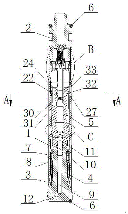 一种高风压潜孔冲击器的制作方法