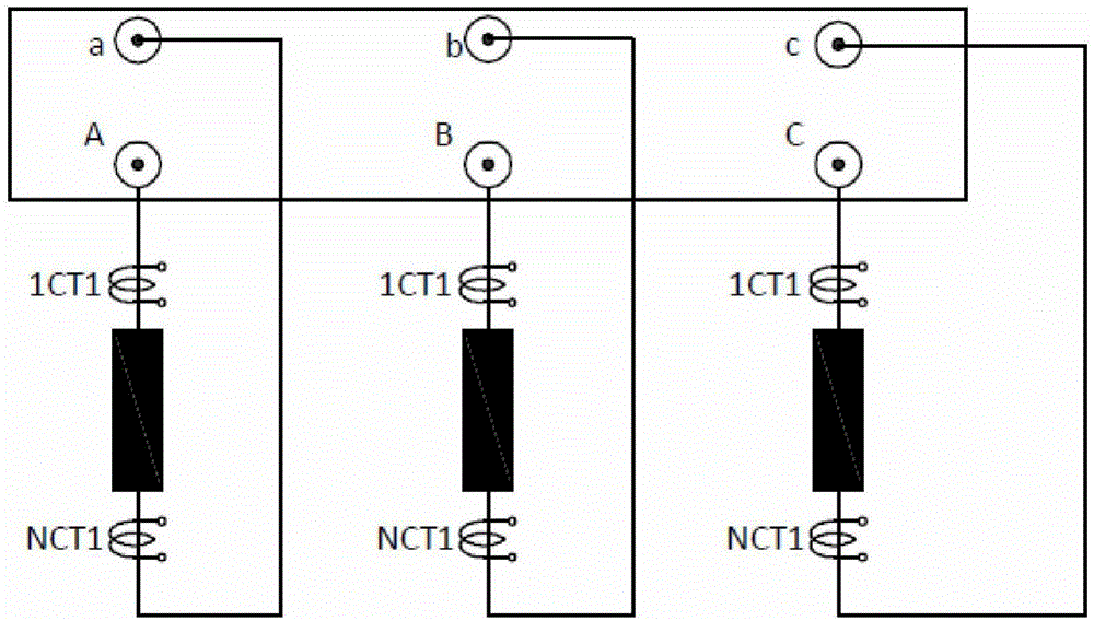 一种三相并联电抗器引线连接结构的制作方法