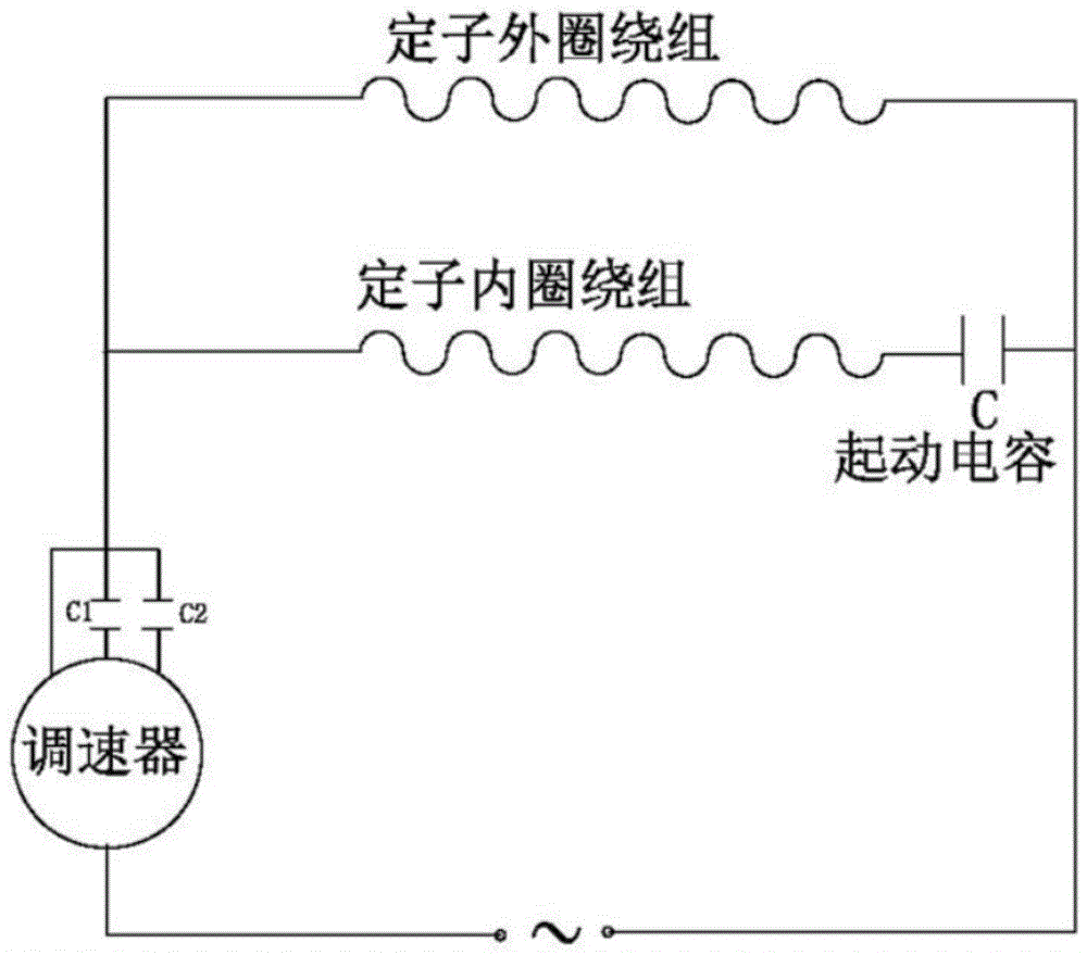 吊扇电容调速器原理图图片