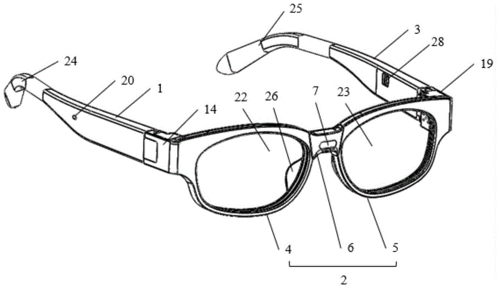 防近视智能眼镜的制作方法