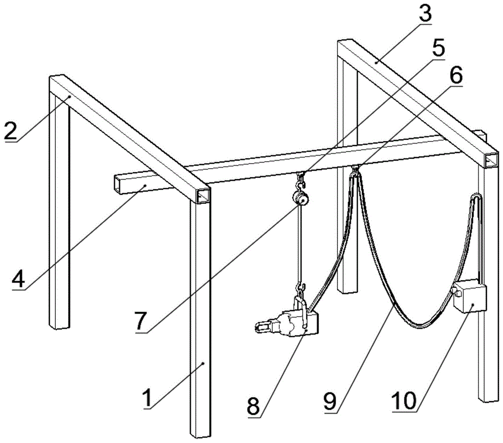 吊机支架制作方法图片