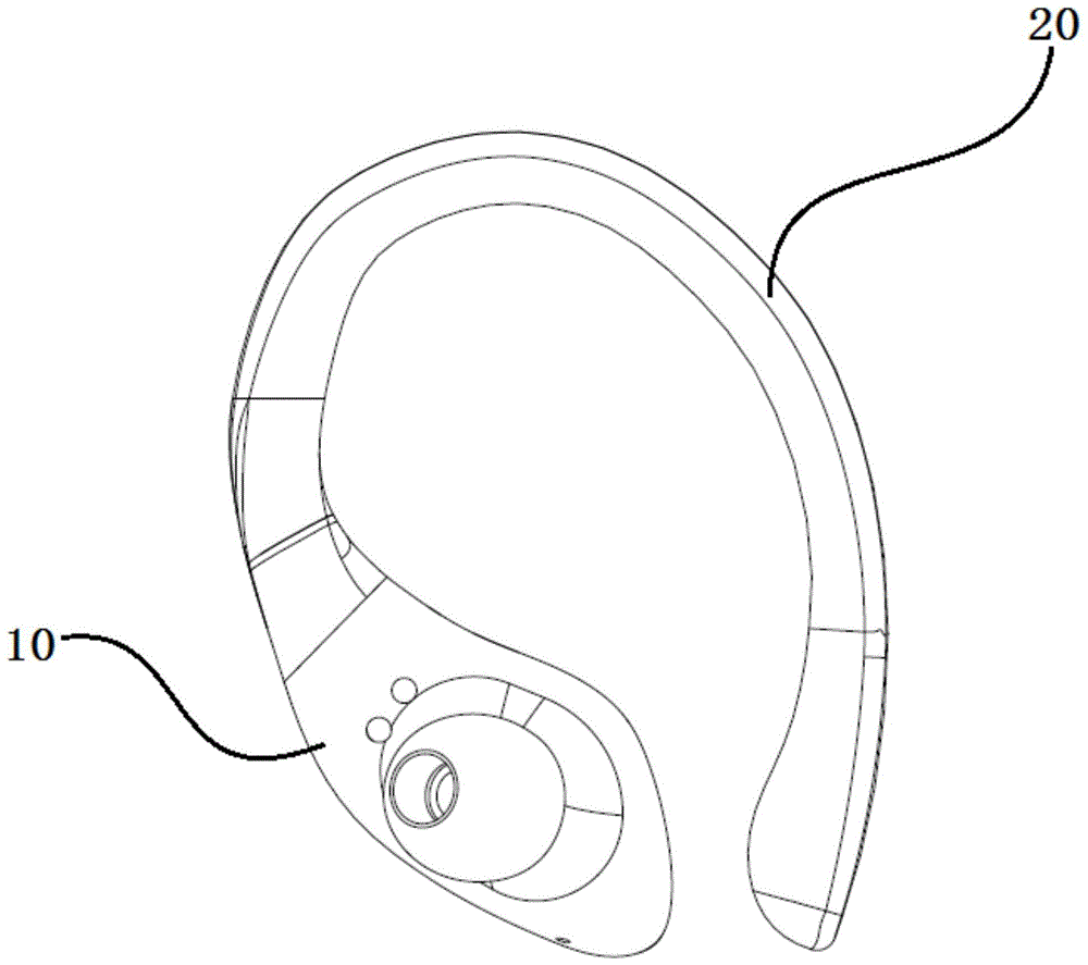 蓝牙挂式耳机的制作方法