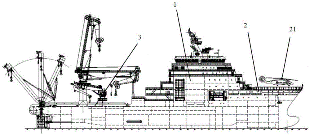 海上救援船结构图片