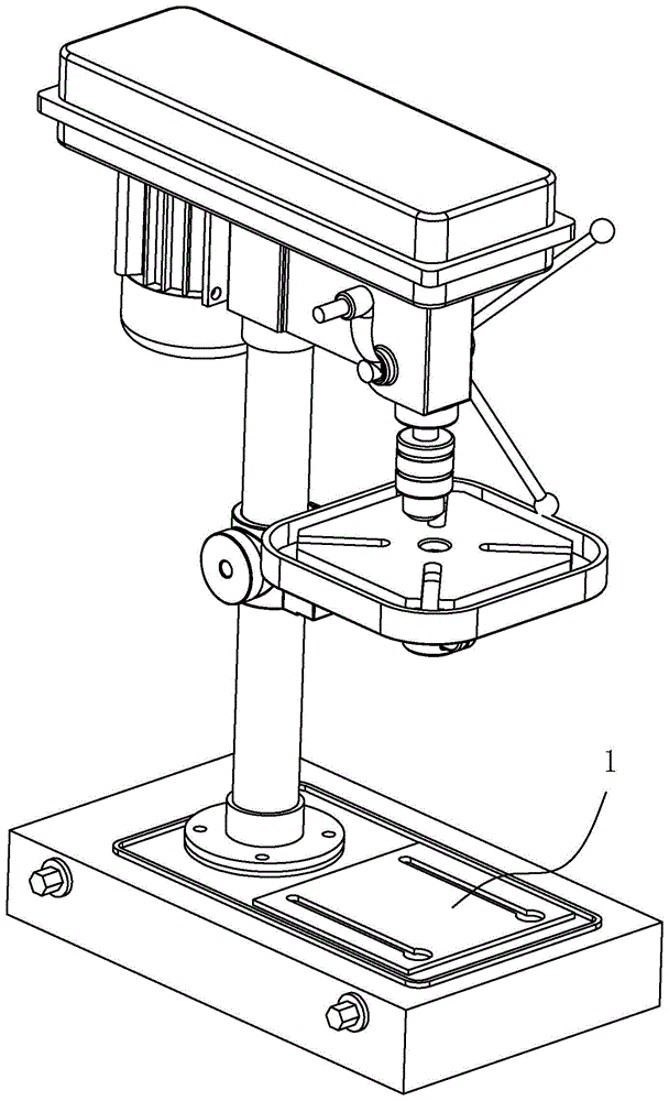 钻床结构简图图片