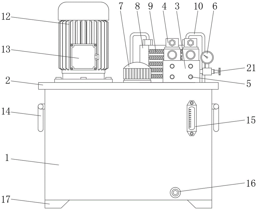 冷轧机液压站的制作方法