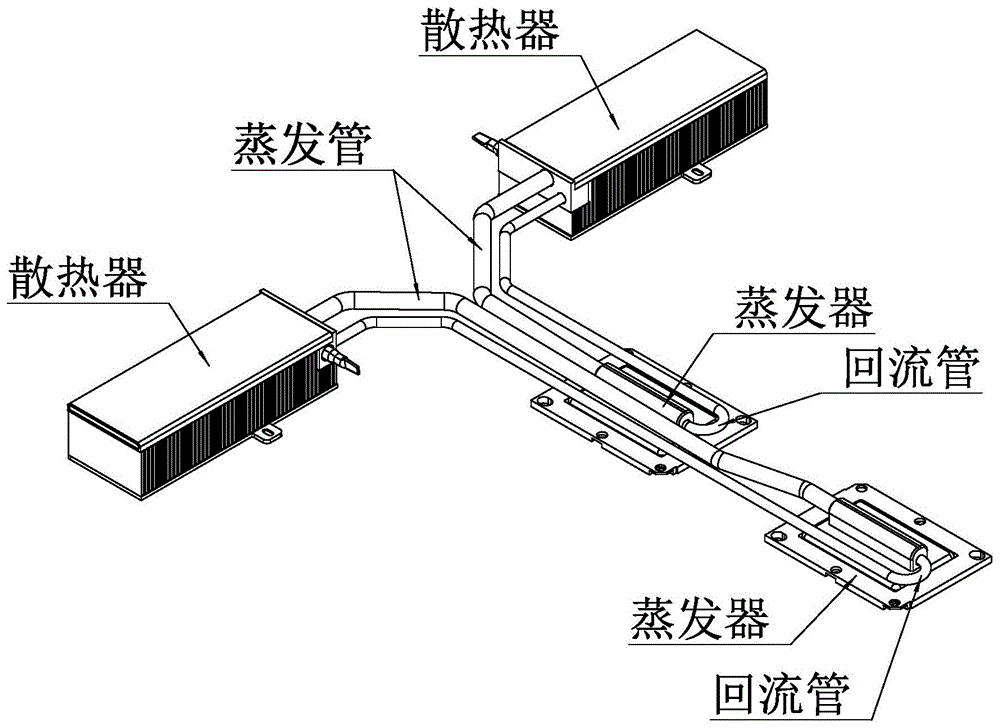 一種應用於虹吸管散熱器的蒸發器的製作方法