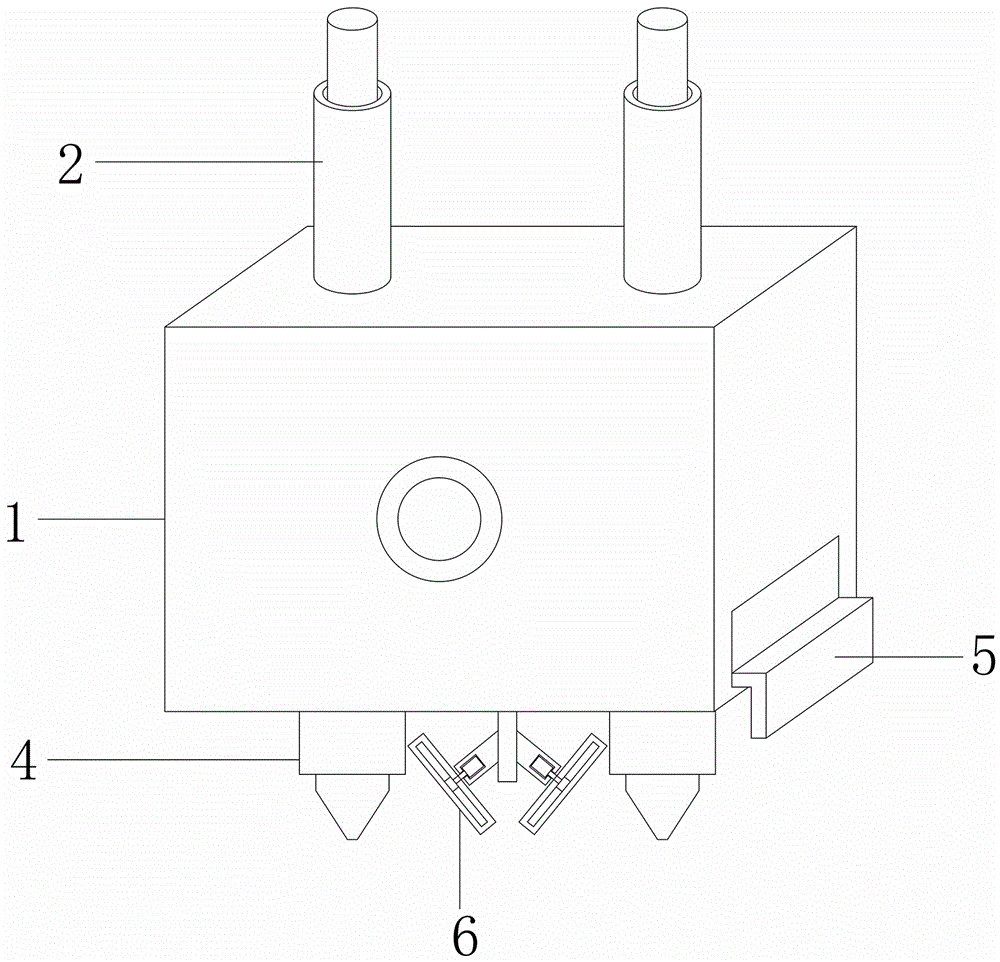 一種雙擠出3d打印噴頭的製作方法