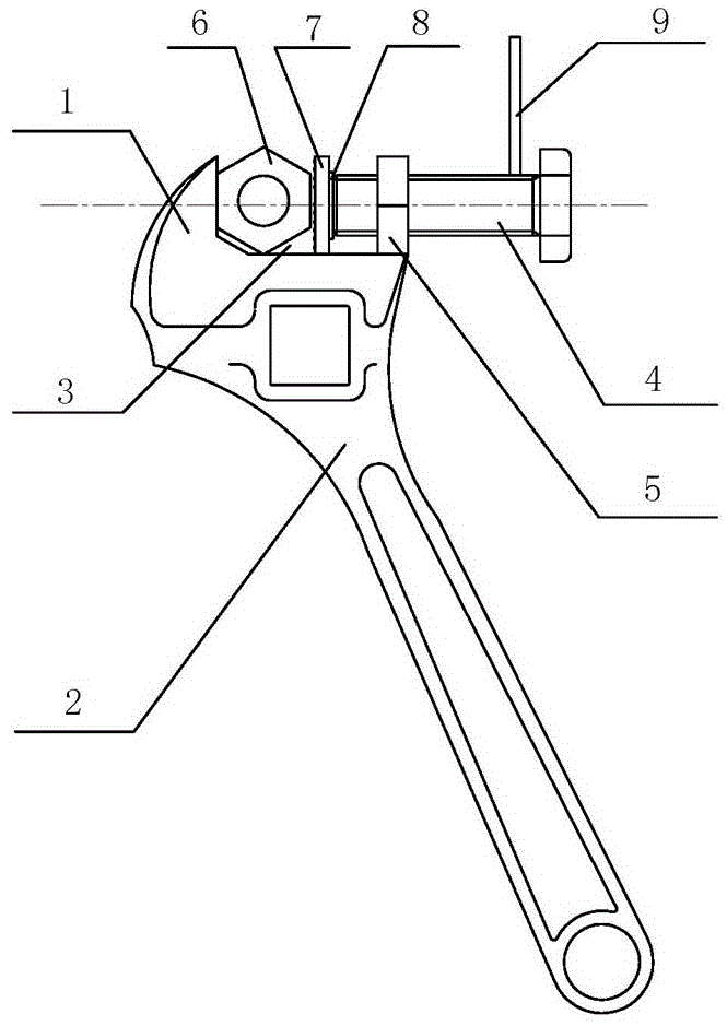 自制活动扳手的制作方法