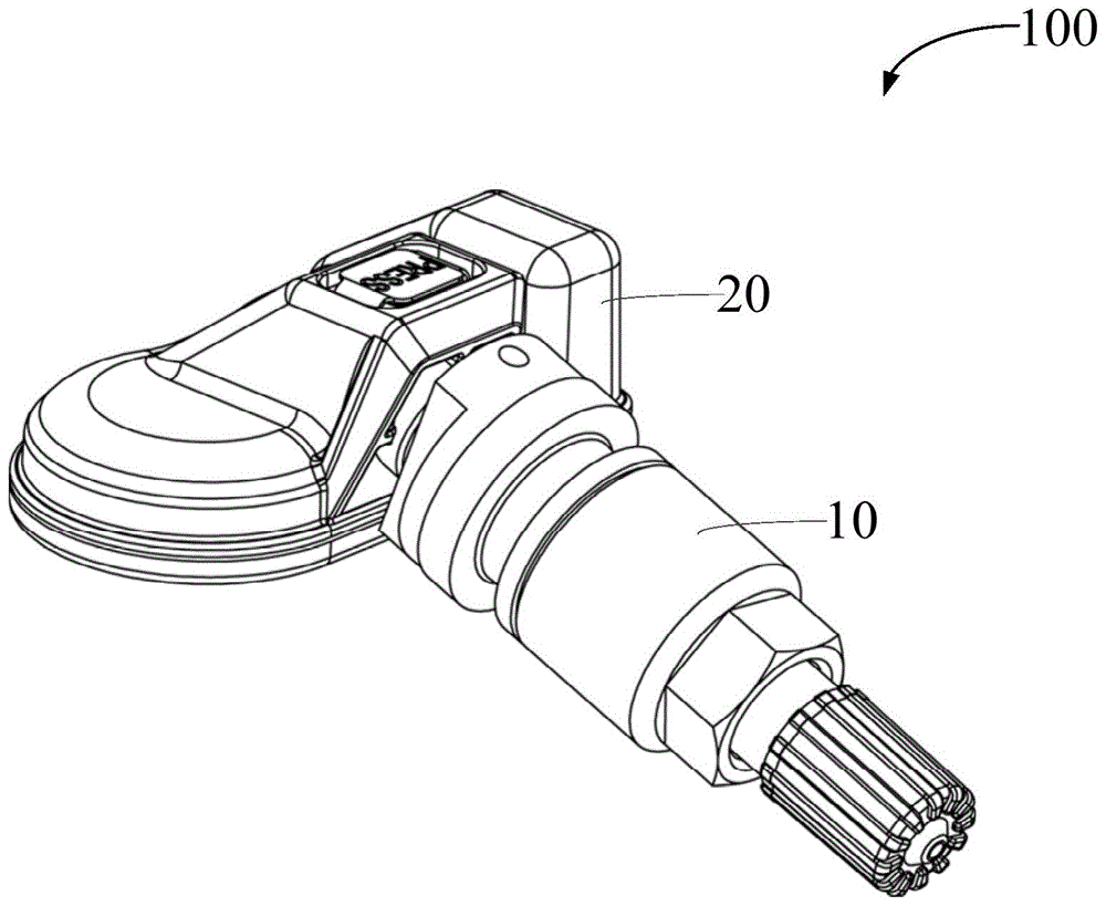 胎压传感器工作原理图图片