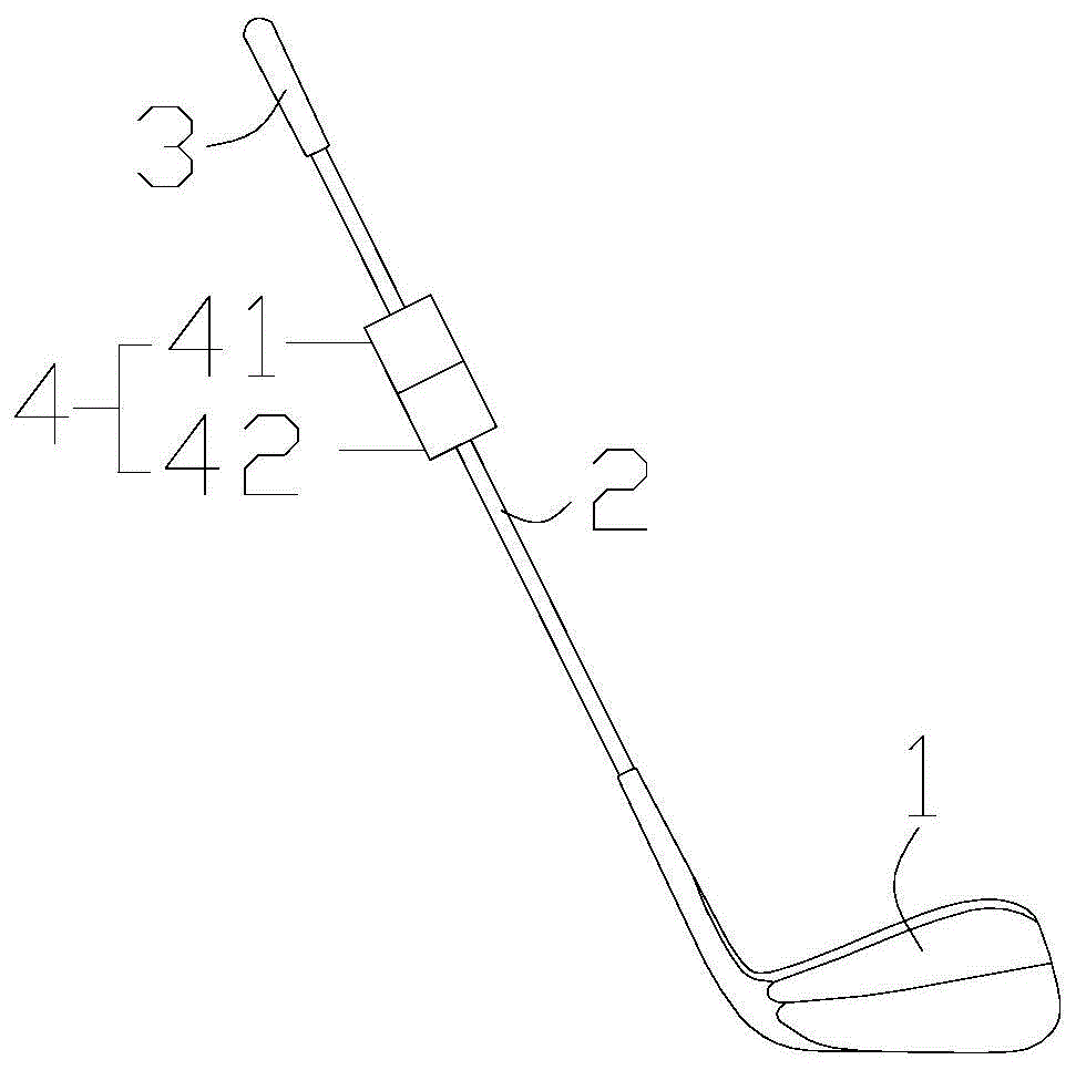 具有伸缩功能的高尔夫球杆的制作方法