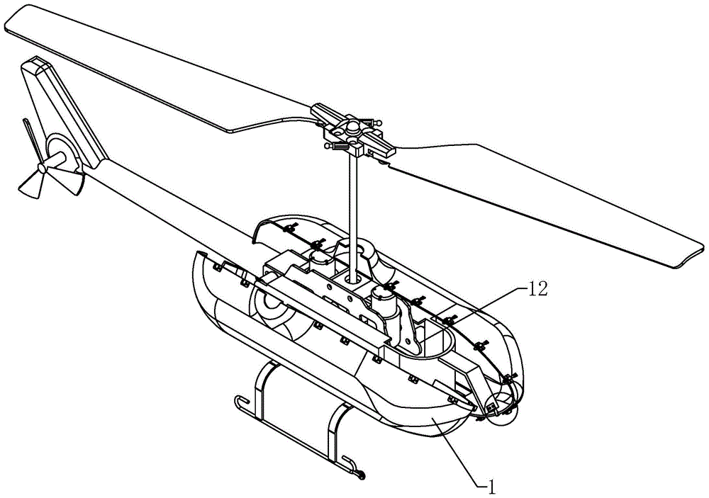 無人直升機外殼定位夾緊結構的製作方法