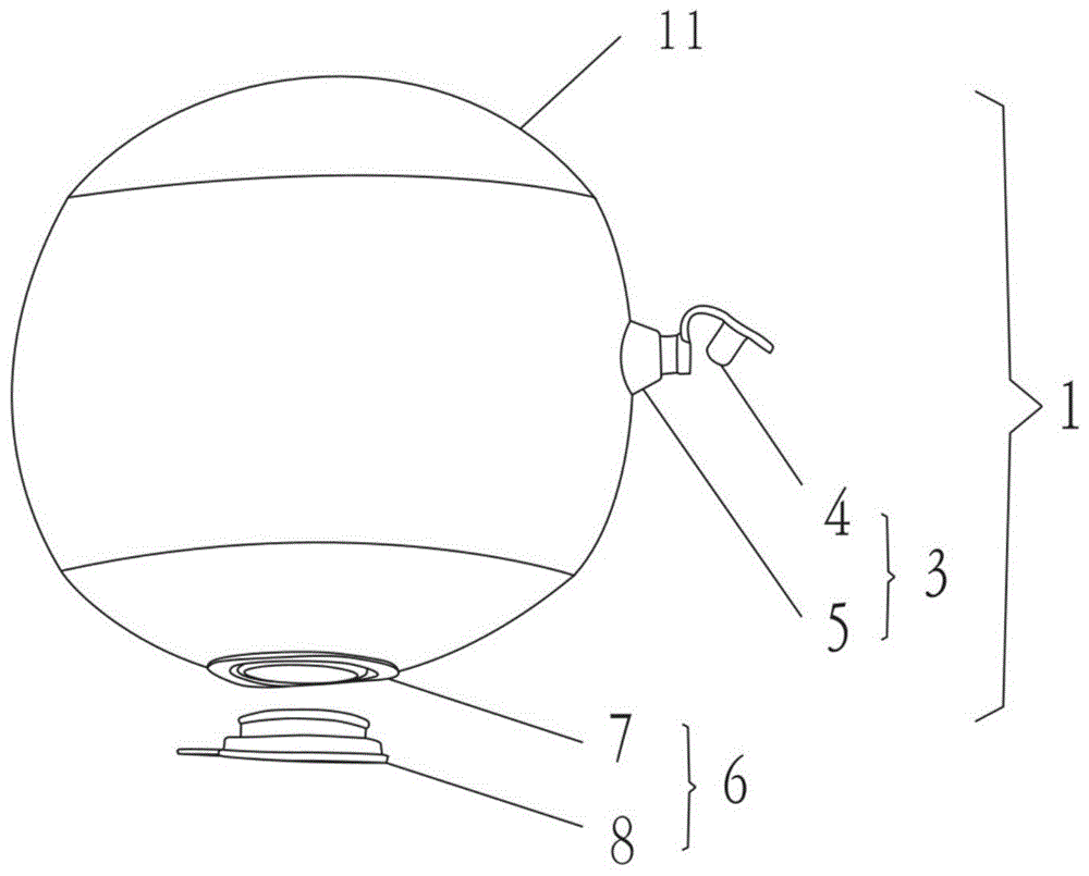 充气玩具简笔画图片